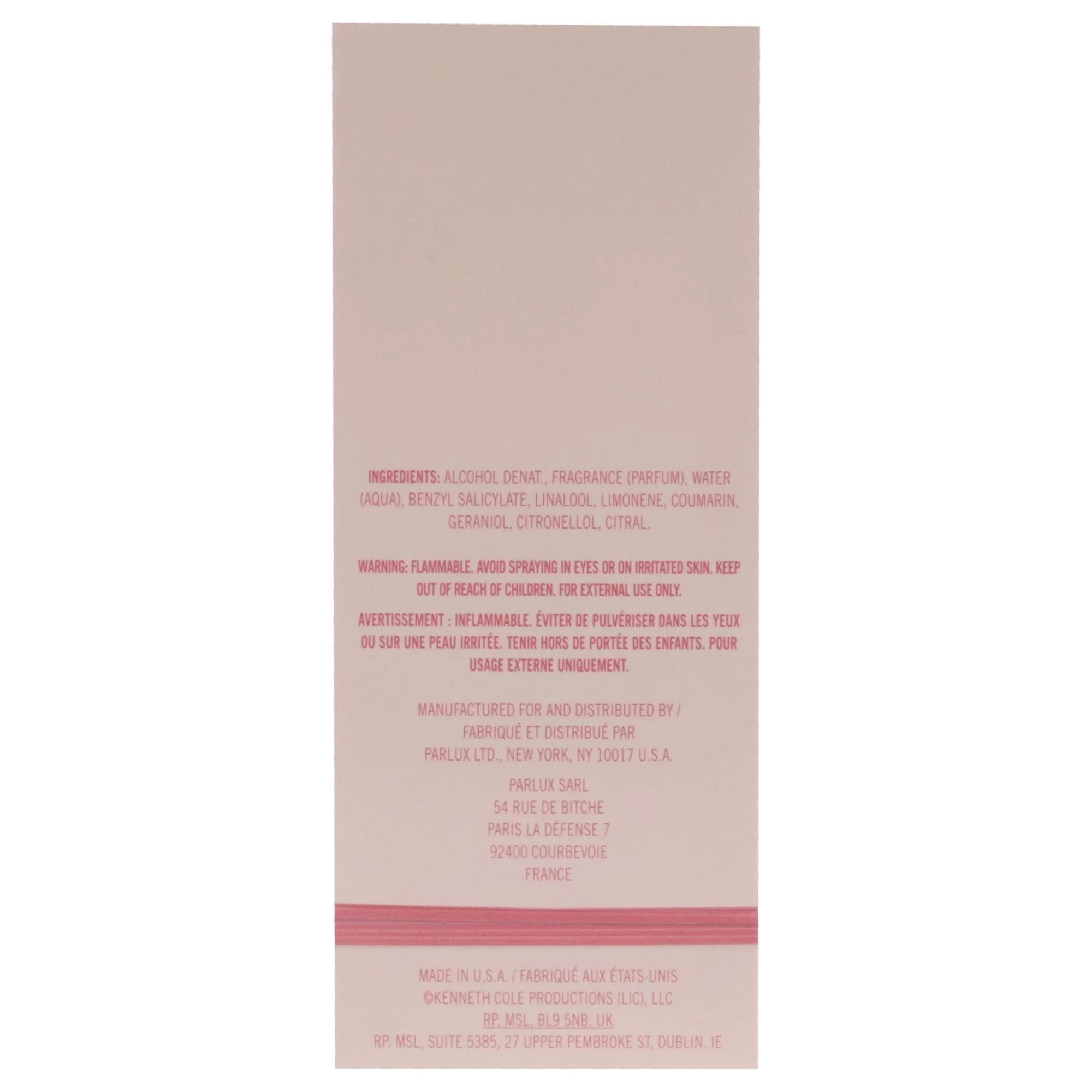 Kenneth Cole Blush Eau de Parfum for Women, 3.4 oz B32884