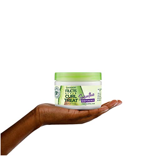 Garnier Fructis Style Curl Treat Defining Smoothie for Curly Hair, 10.5 oz B65117
