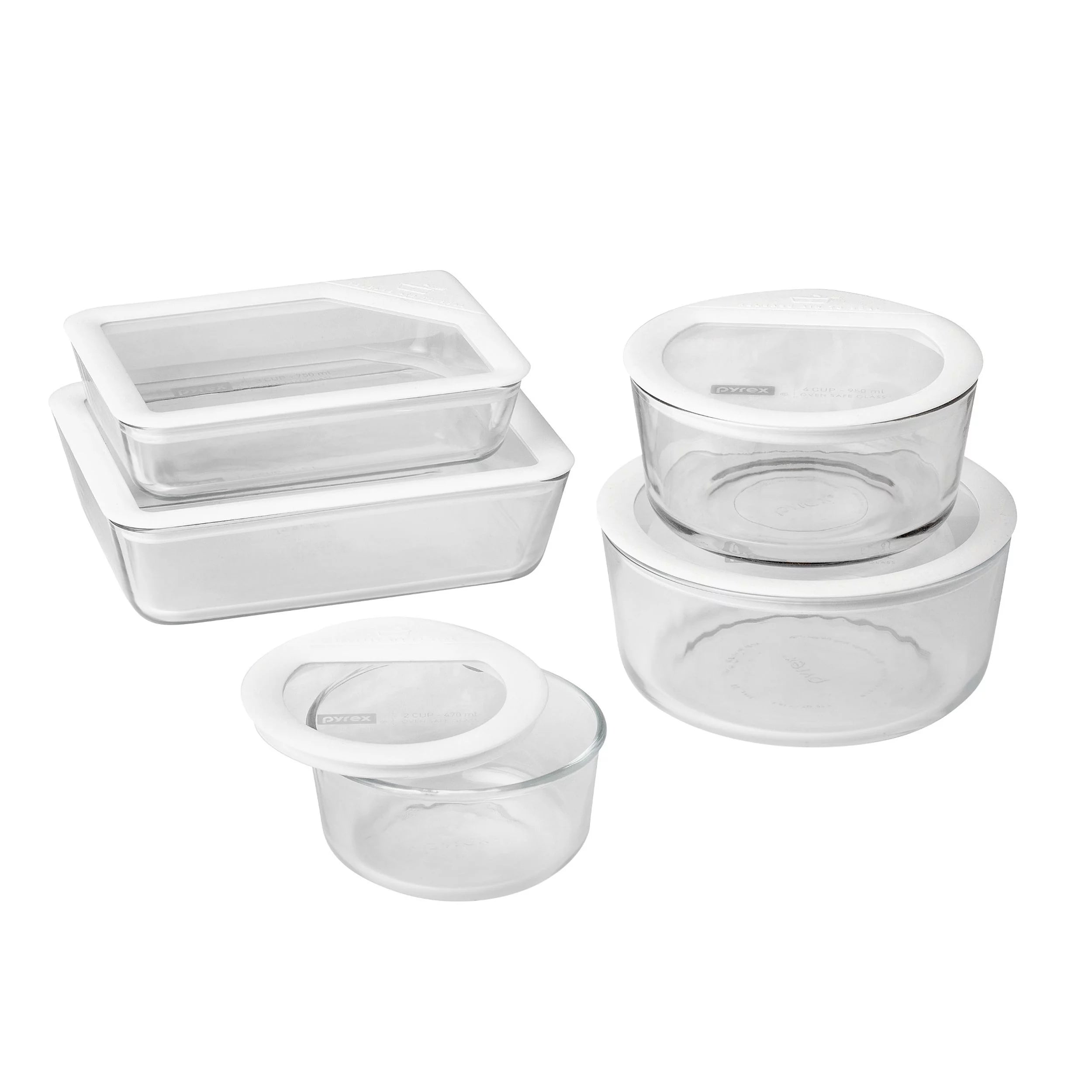 Pyrex Ultimate 10-piece Food Storage Container Set