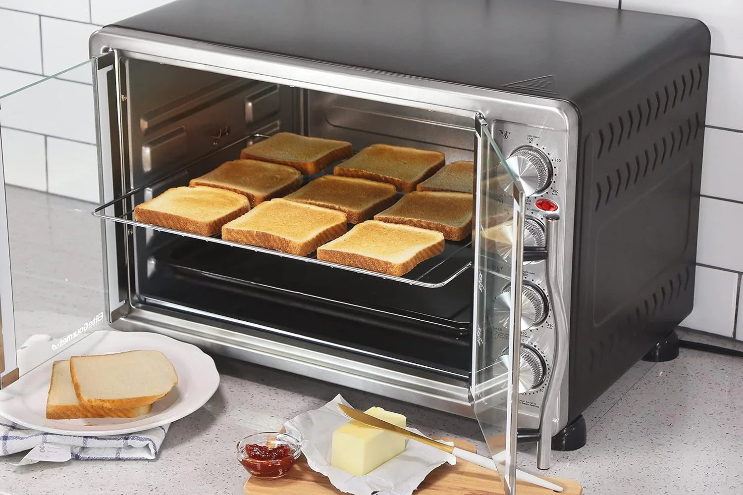 French Door 47.5Qt Convection Oven with Rotisserie W252