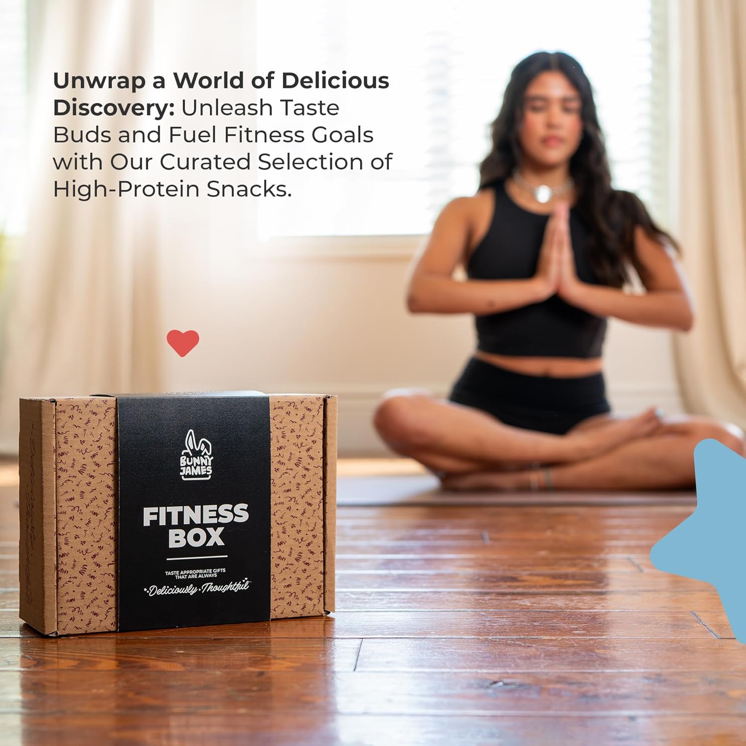 High Protein Snack Box: Protein Bars, Cookies, Granola, Jerky & Nuts H53319