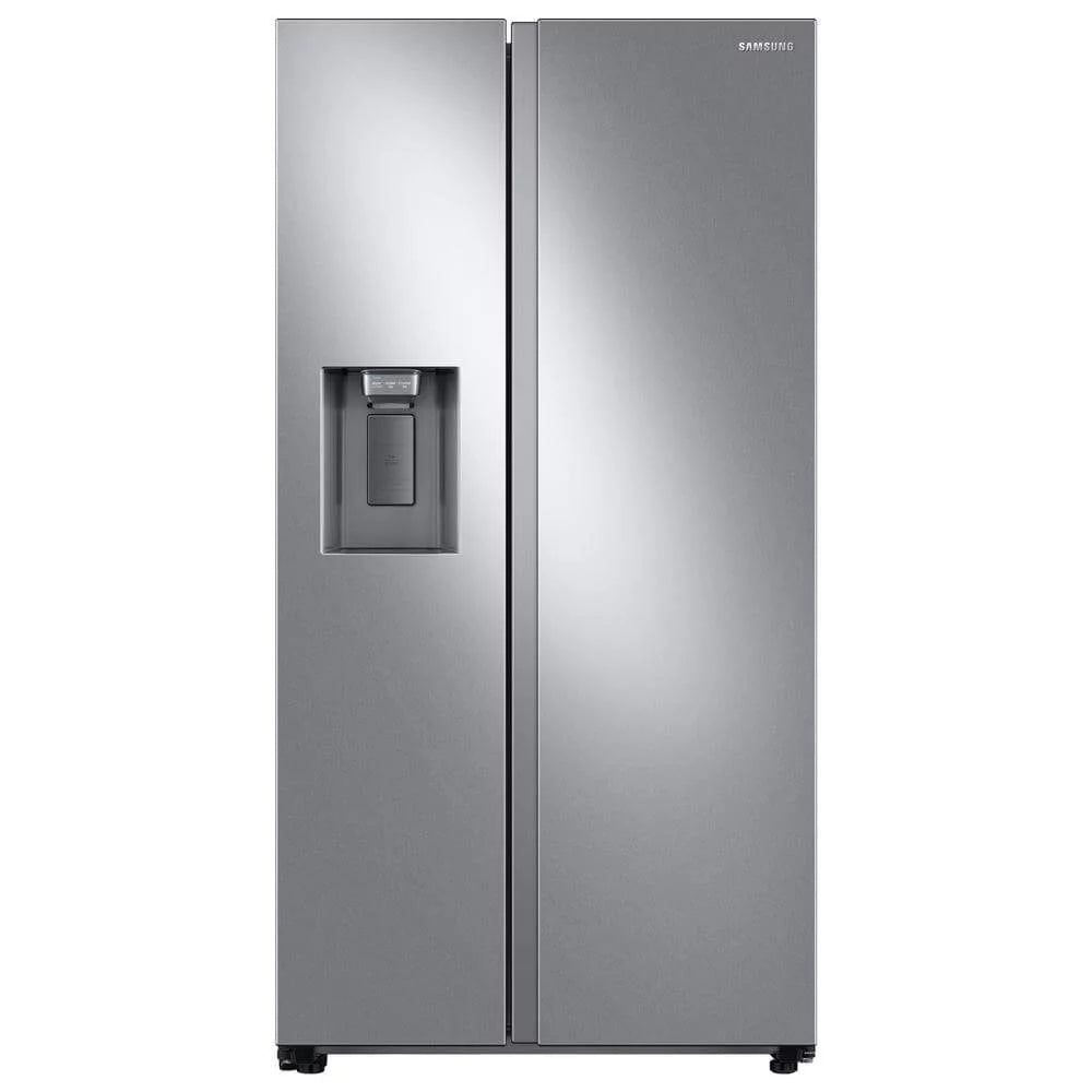SAMSUNG RS22T5201SR 22 cu. ft. Counter Depth Side-by-Side Refrigerator in Stainless Steel