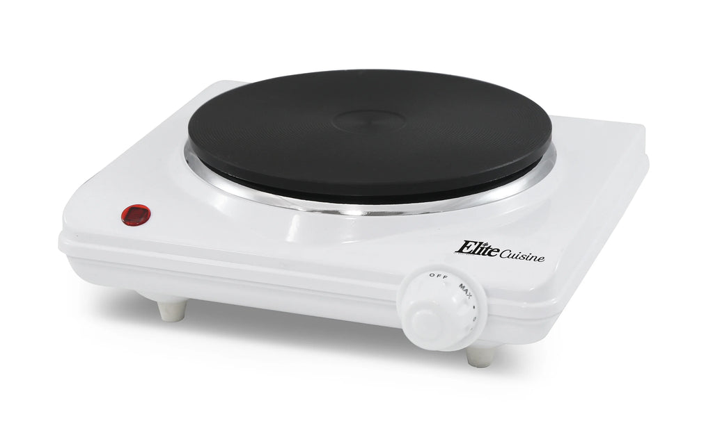 Elite by Maxi Matic Cuisine Single Flat Burner Hot Plate