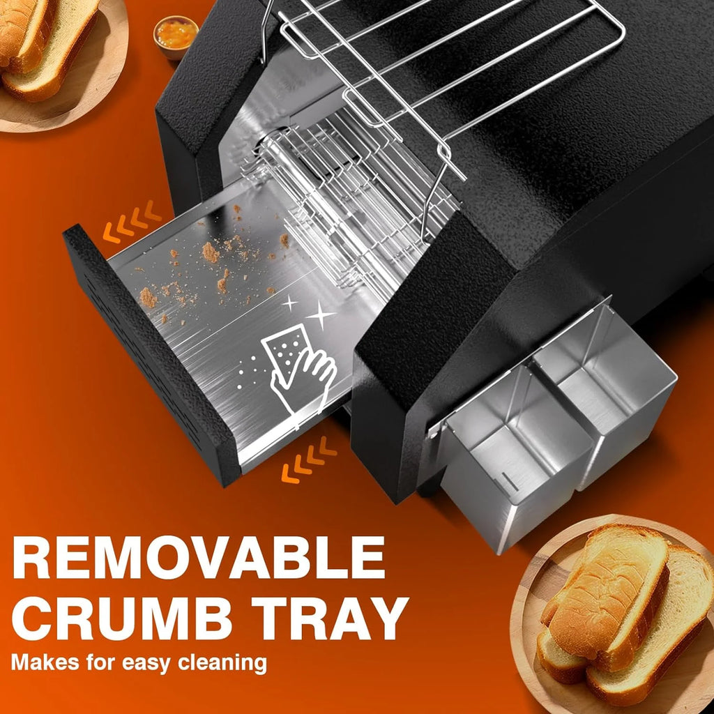 Commercial Conveyor Toaster for Restaurant Bun Bagel Bread, 150 Slices/h O5198
