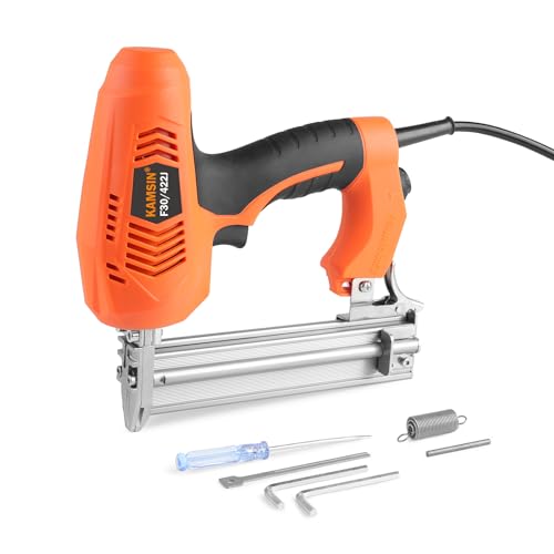 F30G 18 Gauge Electric Brad Nailer, 3/8-inch to 1-3/16-inch (10-30mm) Brad Nails, Electric Brad Nail Gun with Seperated Muzzle Design for Furniture & Woodworking