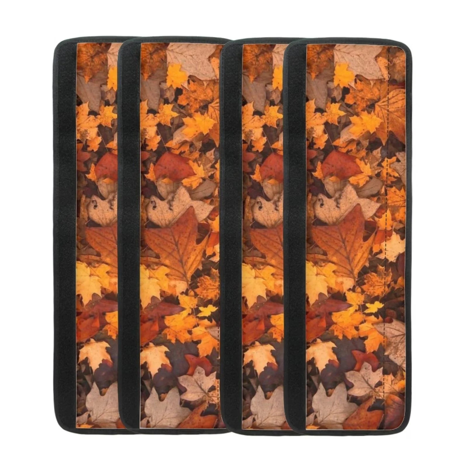 Red Maple Leaves Refrigerator Handle Covers Set of 4 I16162
