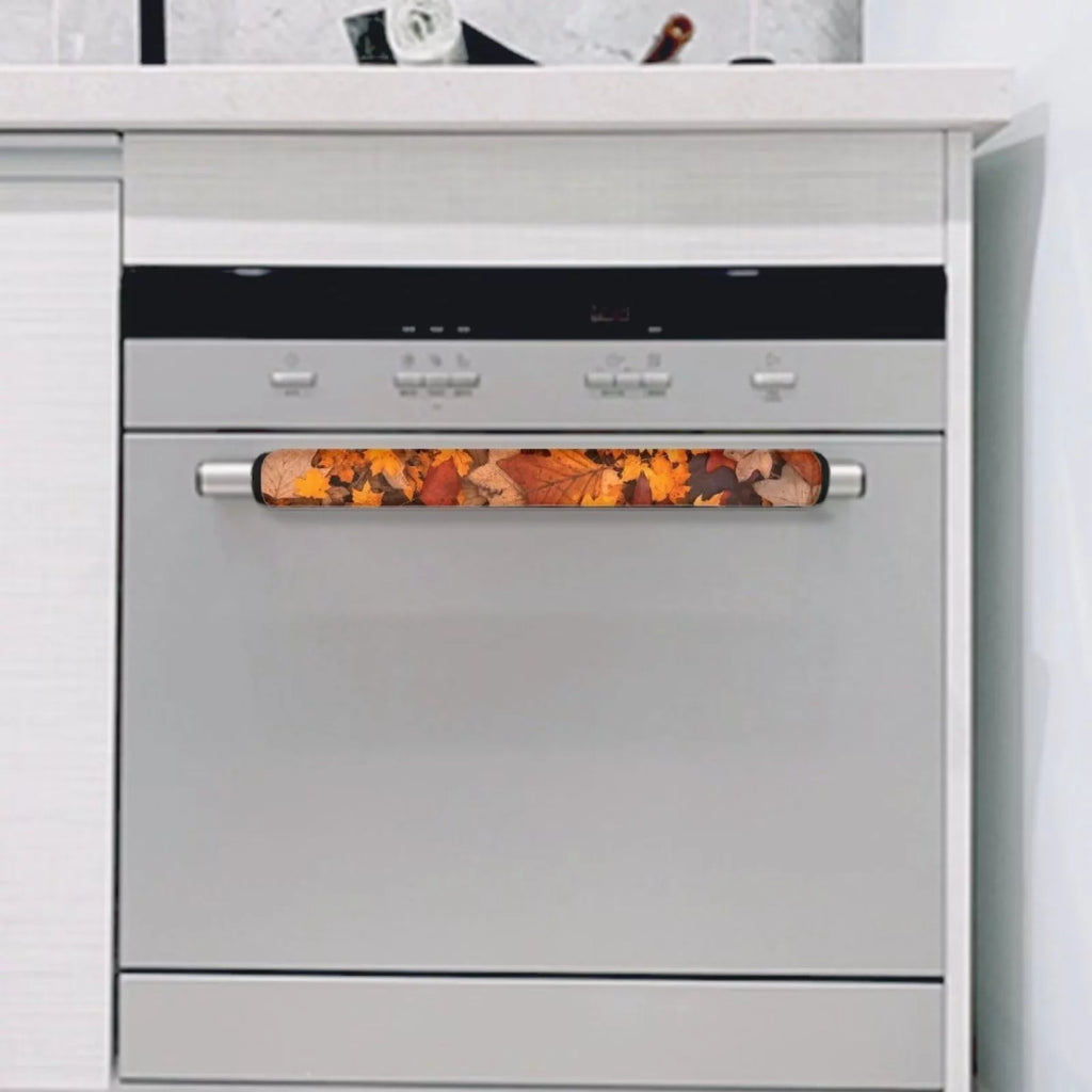 Red Maple Leaves Refrigerator Handle Covers Set of 4 I16162