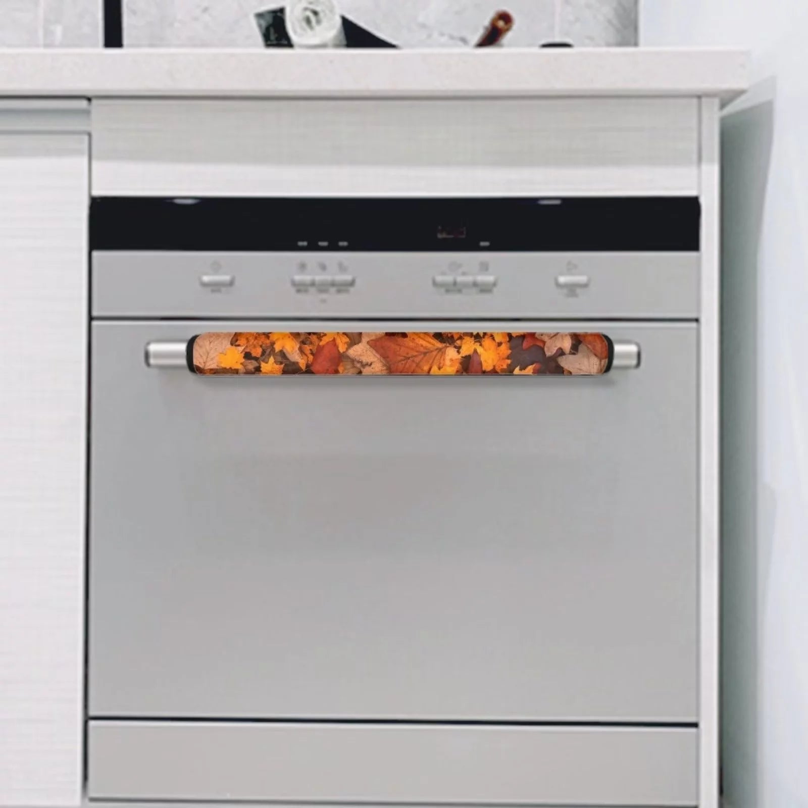 Red Maple Leaves Refrigerator Handle Covers Set of 4 I16162