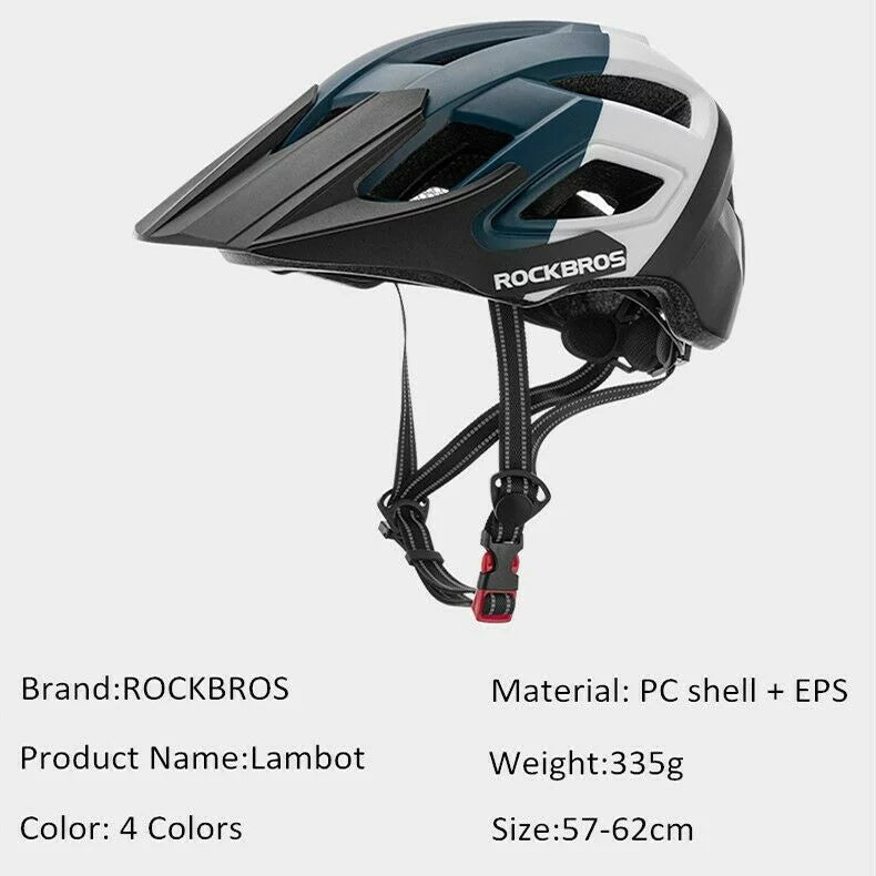 ROCKBROS Adult Cycling Helmet Blue I225210