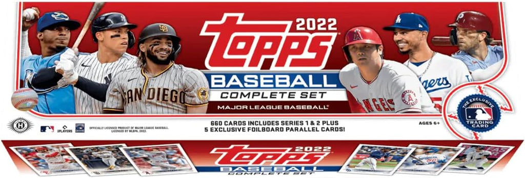2022 Topps Baseball Factory Hobby Set (660 Cards: 5 Foil Parallel Cards)