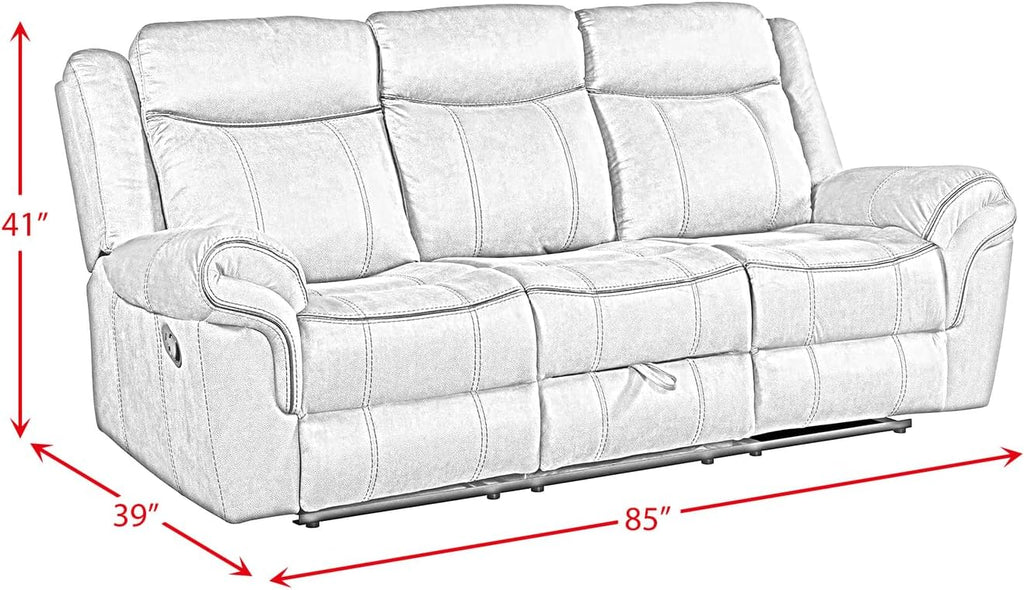 Picket House Furnishings Tasso 2PC Living Room Set Sofa & Loveseat in Brown D84380