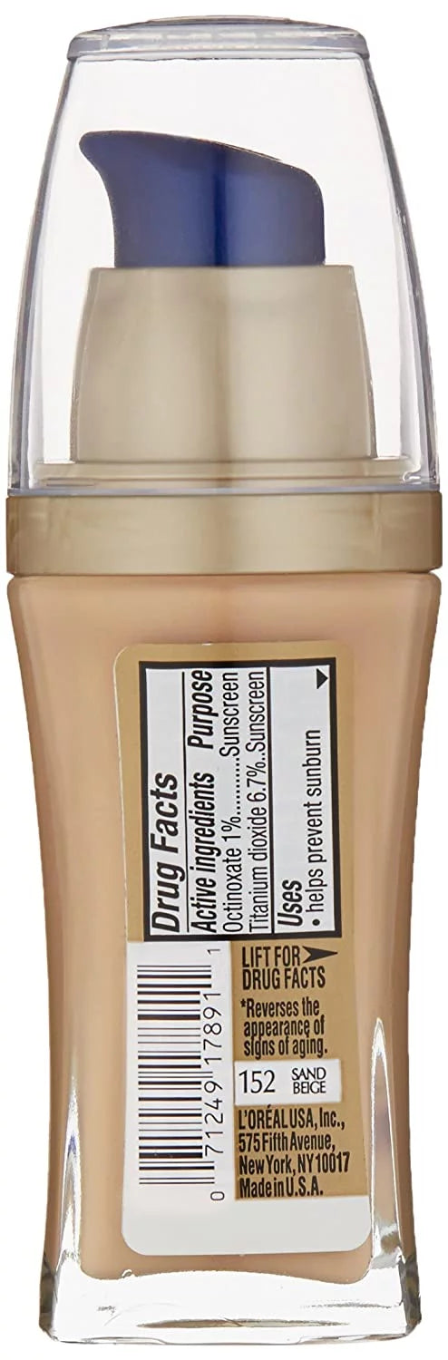 Loreal Paris Visible Lift Serum Absolute Foundation, Sand Beige, 1 oz A6172