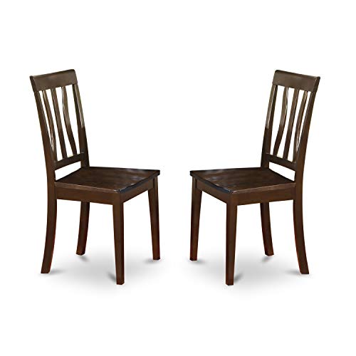East West Furniture Lynfield 5 Piece Modern Dining Set with Wooden Table and 4 Linen Chairs J6240