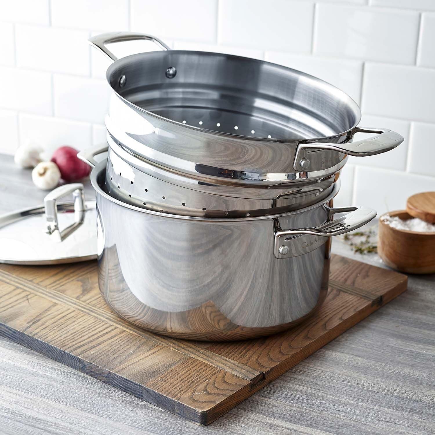 Classic 5-Ply Stainless Steel Stockpot, 8 Qt Y9270