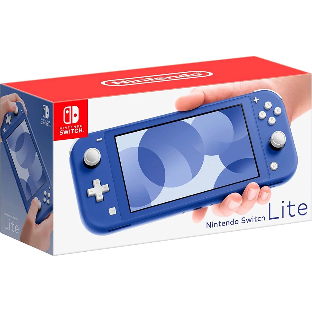 Nintendo Switch Lite Blue Gaming Console Bundle with Animal Crossing X993056