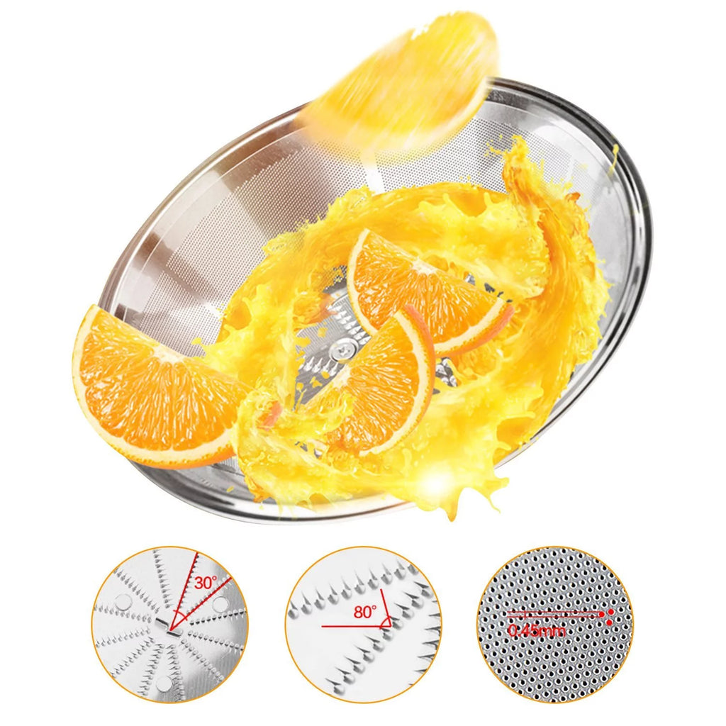 Ktaxon Juicer Wide Mouth 800W Centrifugal Juice Extractor, 2 Speed, Stainless Steel Z137625
