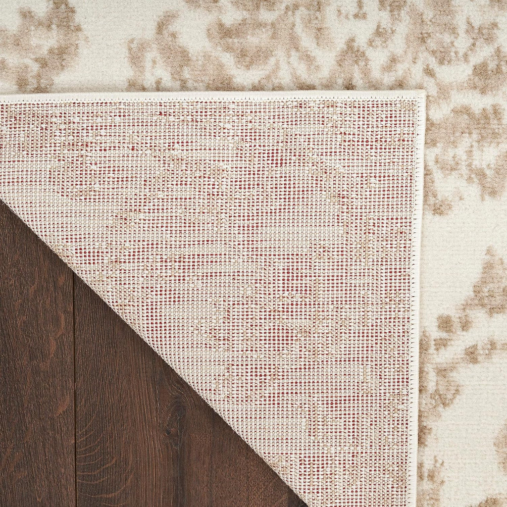 Nourison Jubilant Vintage Ivory Beige 8x10 Area Rug V61041