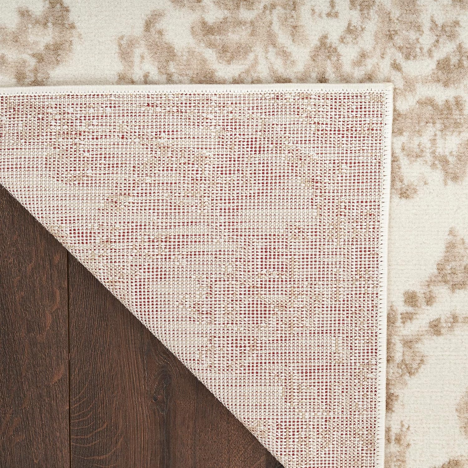 Nourison Jubilant Vintage Ivory Beige 8x10 Area Rug V61041