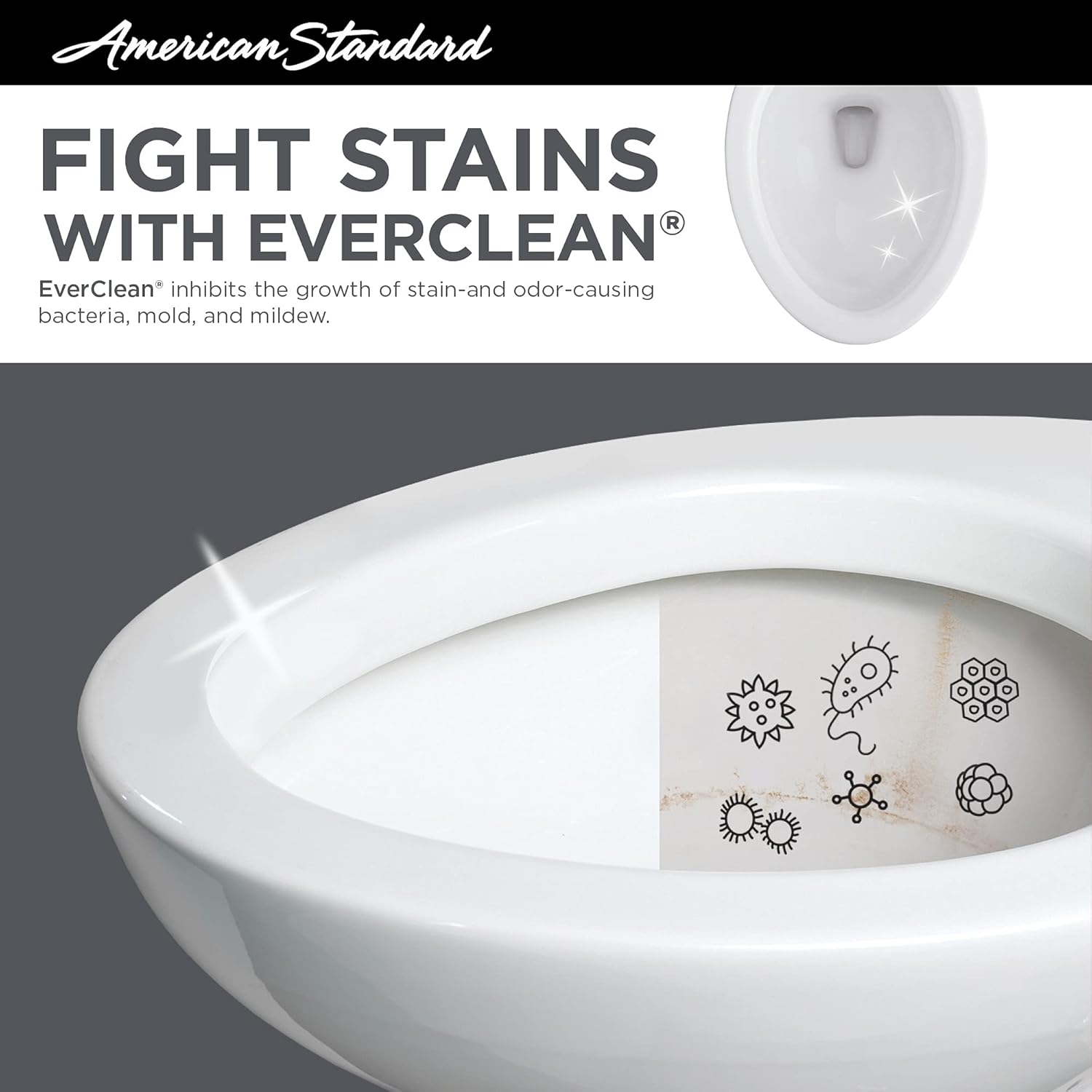 American Standard Cadet Pro 1.6 GPF 2-Piece Elongated Toilet, Bone T526