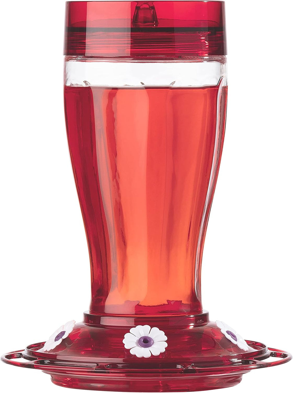 More Birds Bird Health+ Big Gulp Hummingbird Feeder, Glass, 40 oz, 5 Stations T622