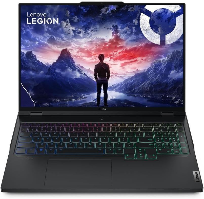 Lenovo Legion Pro 7i Gen 9 16" Gaming Laptop (2024 Model) Intel Core i9-14900HX 24C, NVIDIA GeForce RTX 4080 12GB, 32GB RAM, 2TB (1TB+1TB) NVMe SSD, 16.0" IPS QHD+ 500 nits 240Hz, Windows 11 Pro