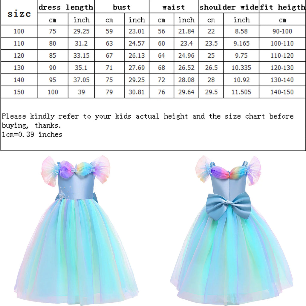 Princess Costume for Girls Fancy Party Dress Up Outfit K56759