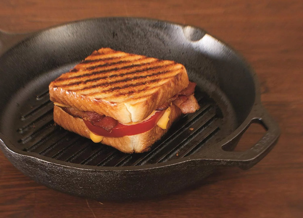 Lodge L8GP3 Cast Iron Grill Pan, 10.25-inch J40451