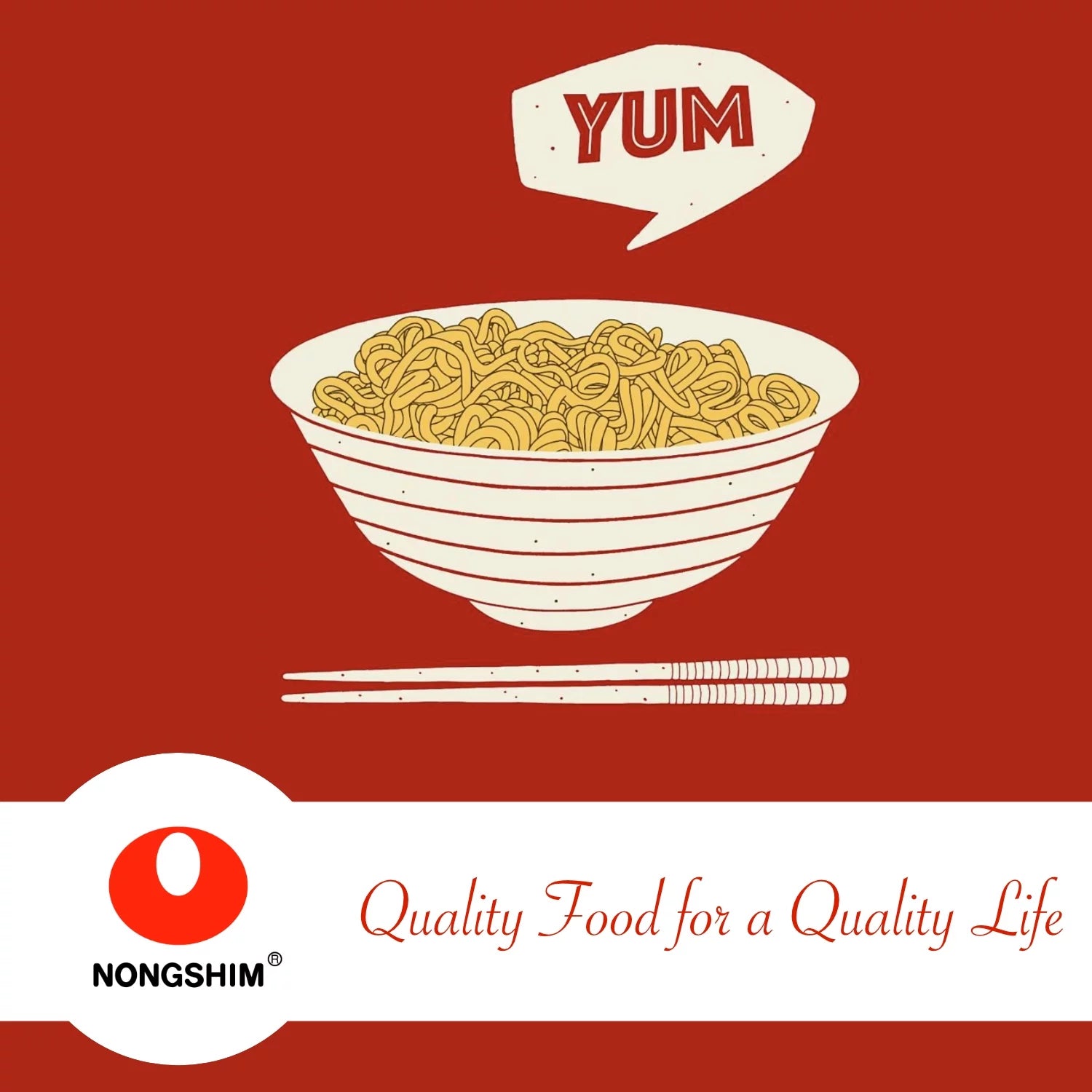 Nongshim Pre-Cooked Udon Savory Soy Noodle Soup Bowl, 9.73oz, 6 Count L7582
