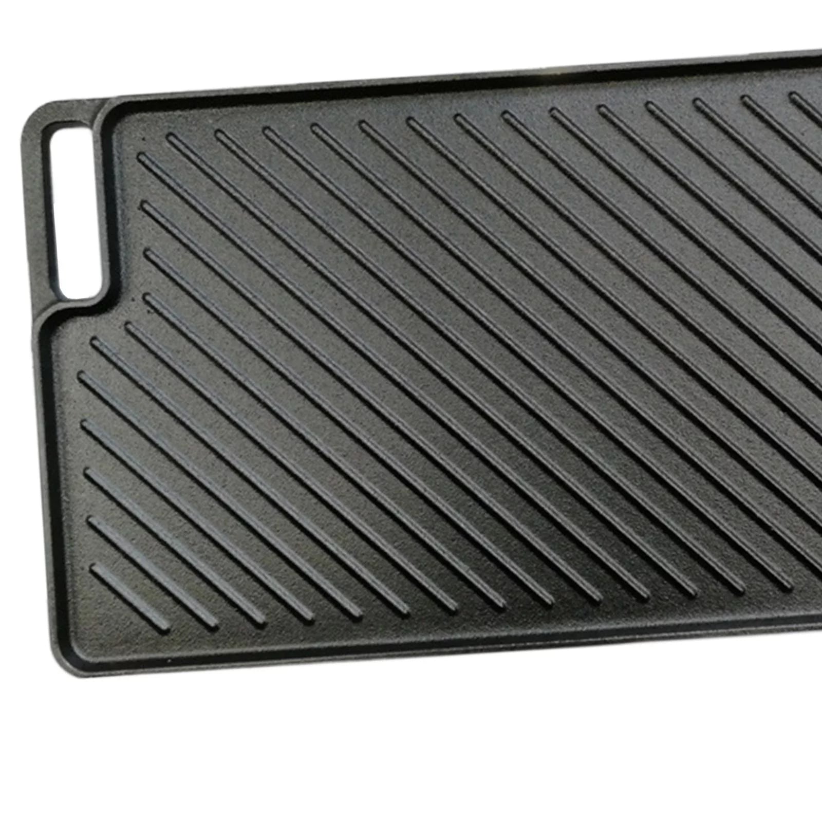 Reversible Cast Iron Griddle for Stovetop BBQ N24232