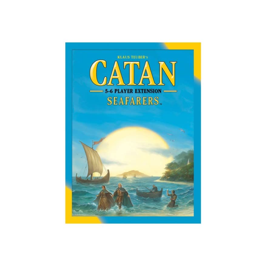 CATAN Seafarers Board Game Expansion for 2 Players | Adventure Game for Adults and Family L868