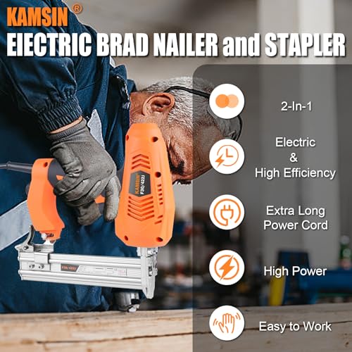 F30G 18 Gauge Electric Brad Nailer for Furniture & Woodworking S71737