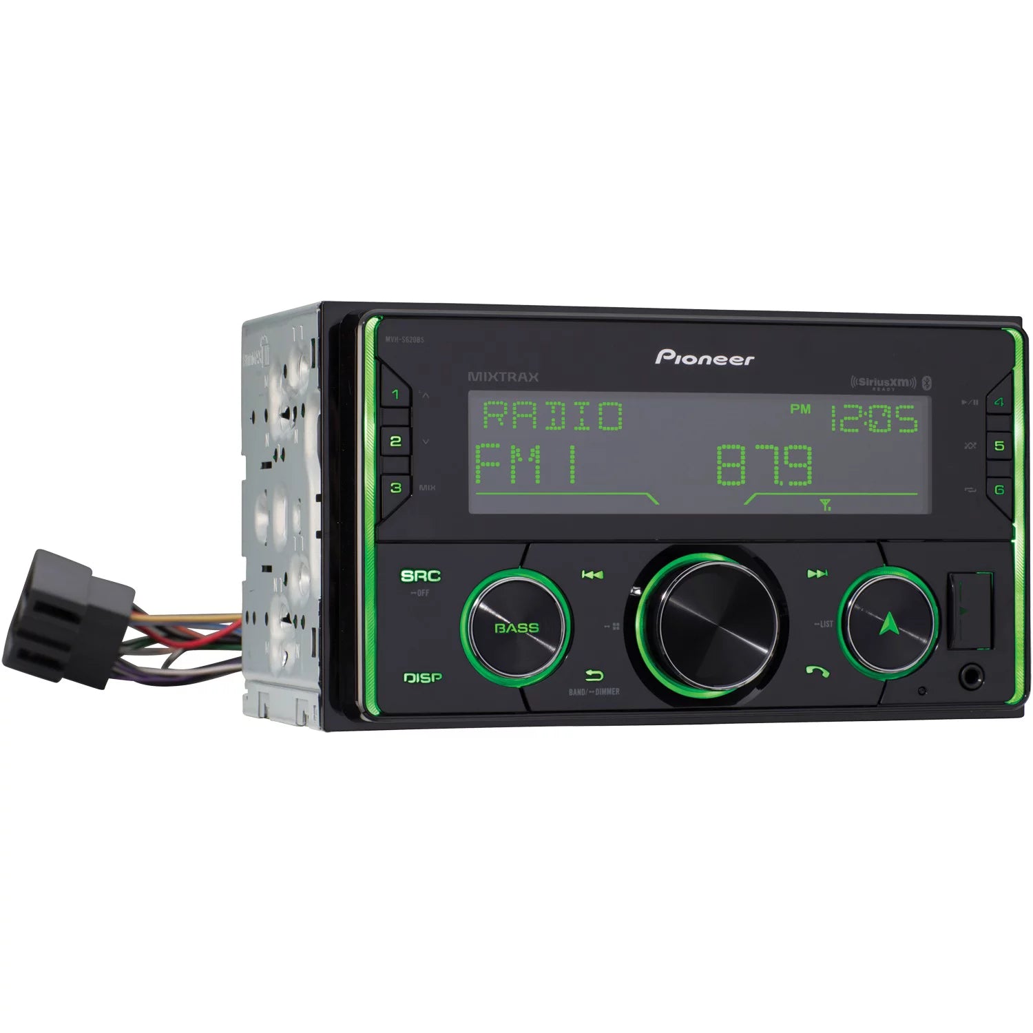 Pioneer MVH-S620BS Double-DIN Digital Media Receiver with Bluetooth Z17301