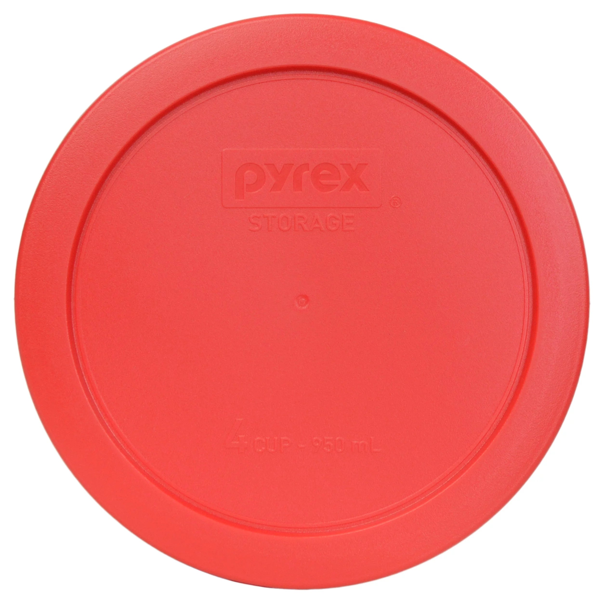Pyrex Red Replacement Lids for 1, 2, 3, and 4-Cup Containers A2091