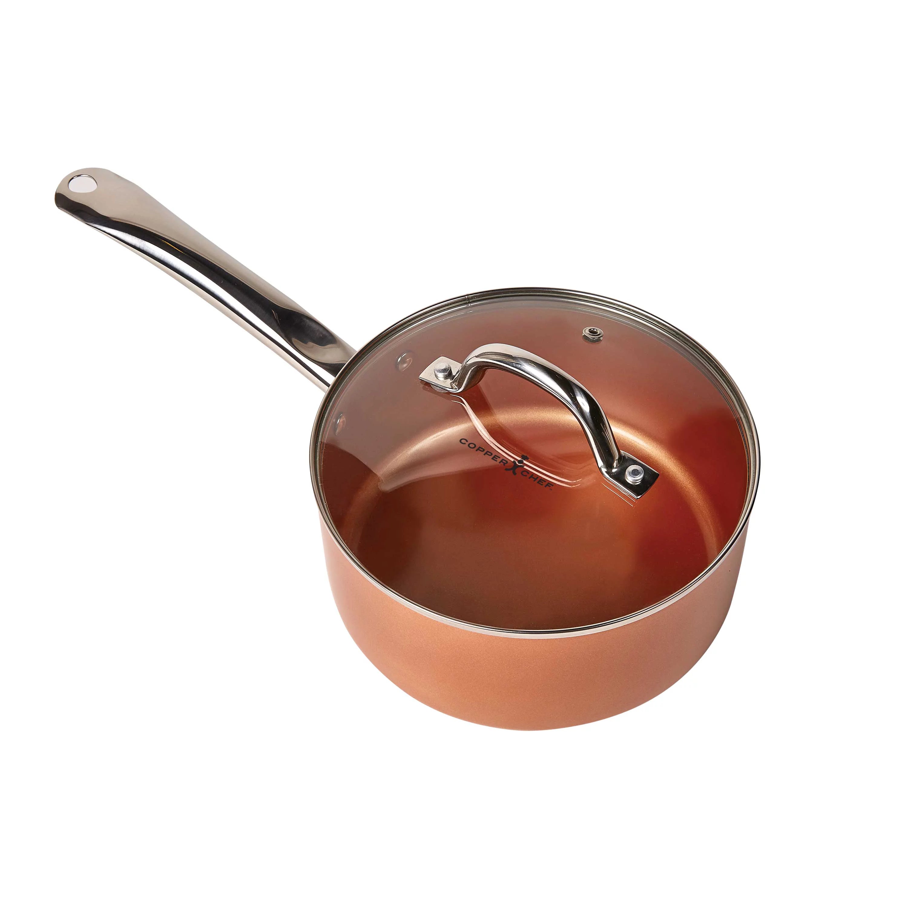 Copper Chef 2.5 Quart Nonstick Sauce Pan with Cermai-Tech E66622
