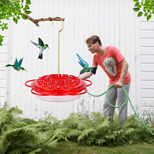 3 Pack Outdoor Hanging Hummingbird Feeders, Leak-Proof, Easy to Clean S31062