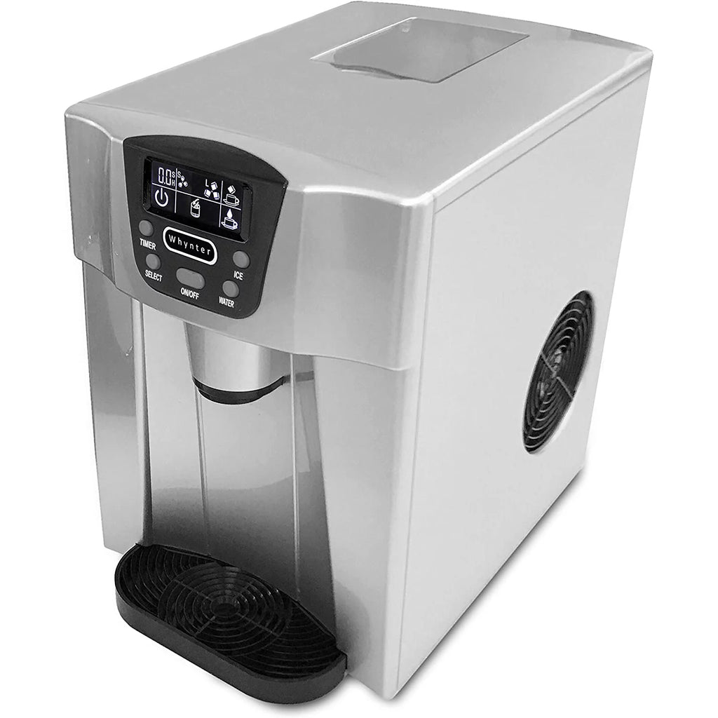 Whynter IDC-221SC Countertop Ice Maker and Water Dispenser, Silver U153