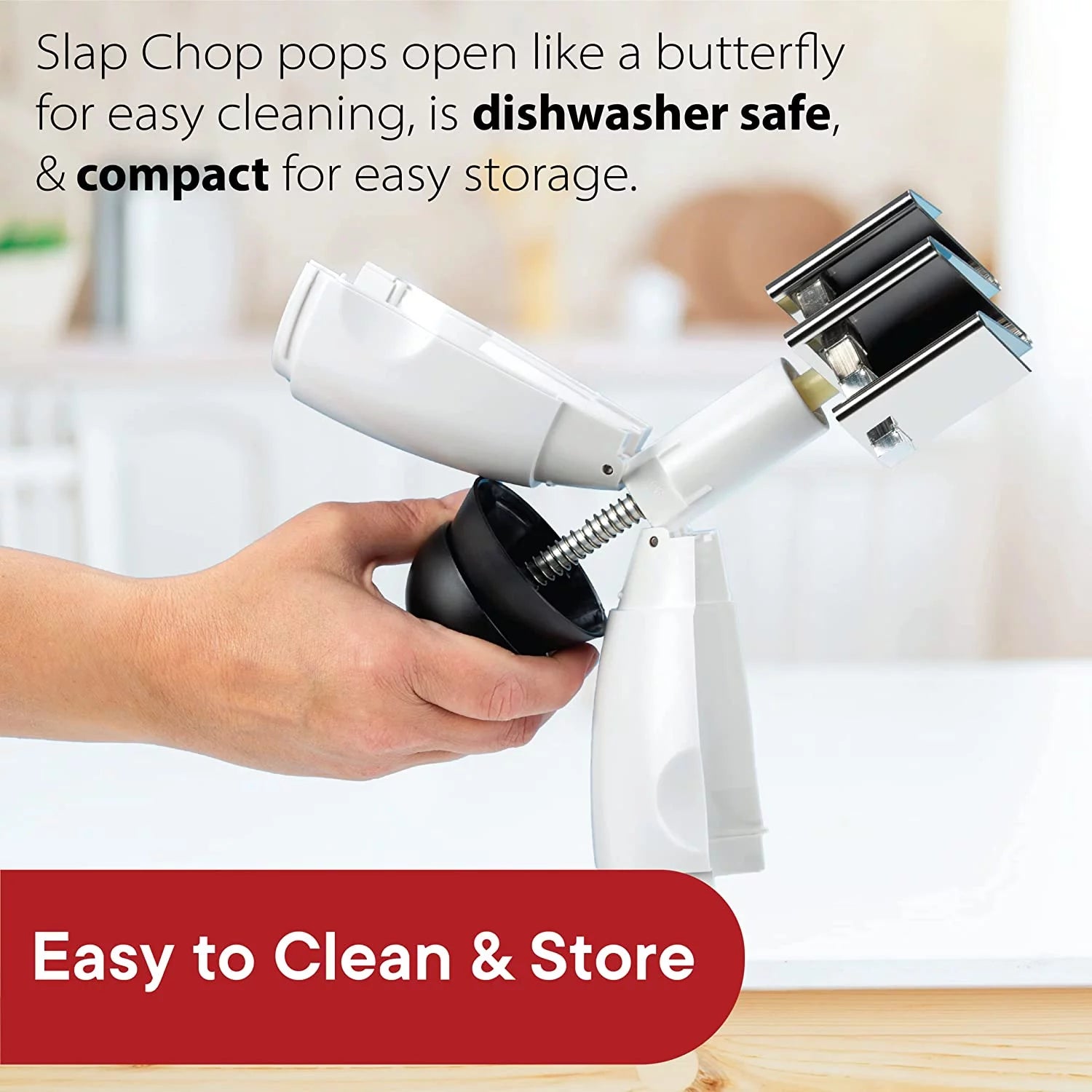 Original Slap Chop Slicer with Japanese Blades, Vegetable Chopper for Salads E646810