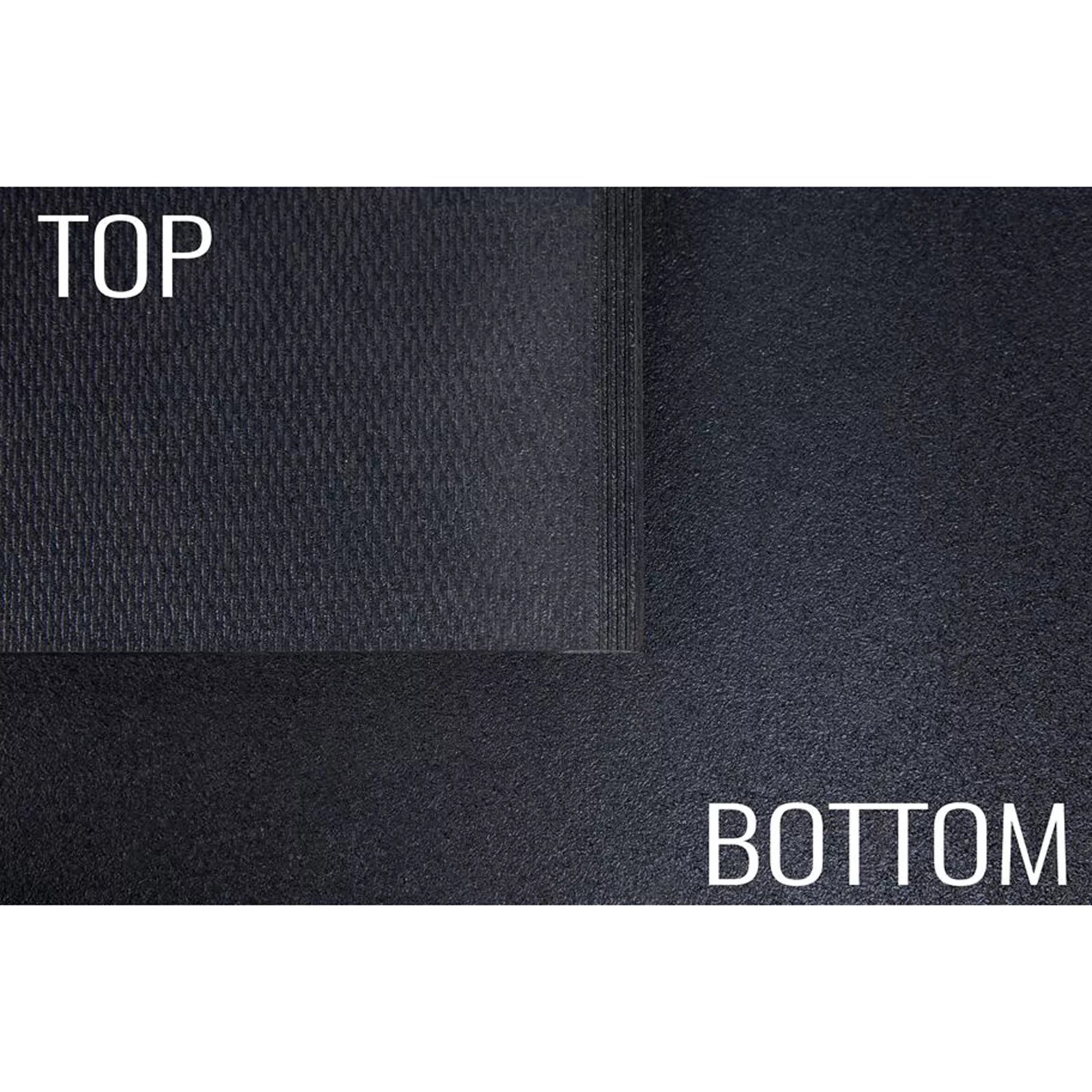 FlooringInc Black Anti-Vibration Washer Dryer Rubber Mats, 2 Pack L5718