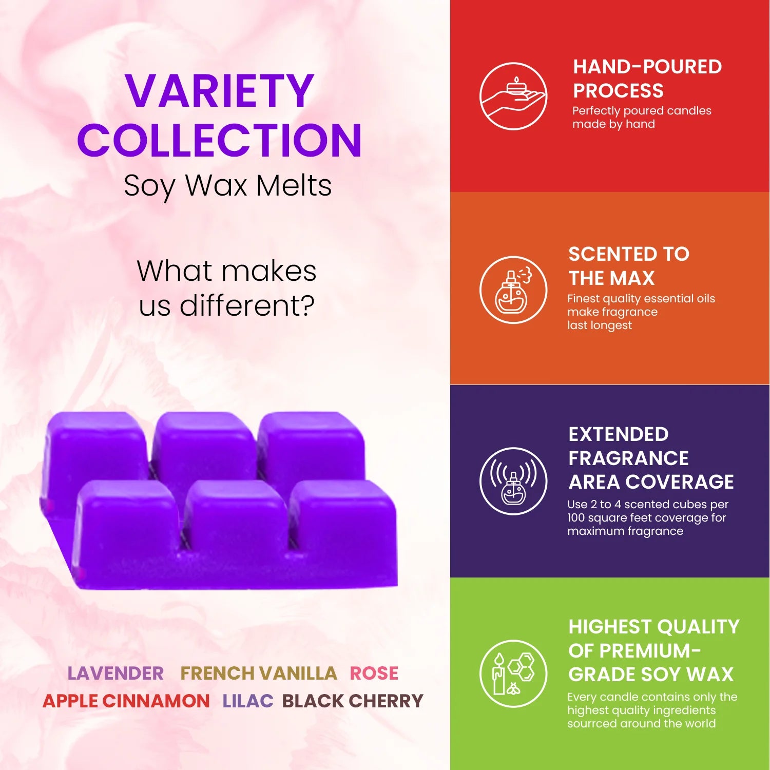 Scented Wax Melts Variety Collection E83938