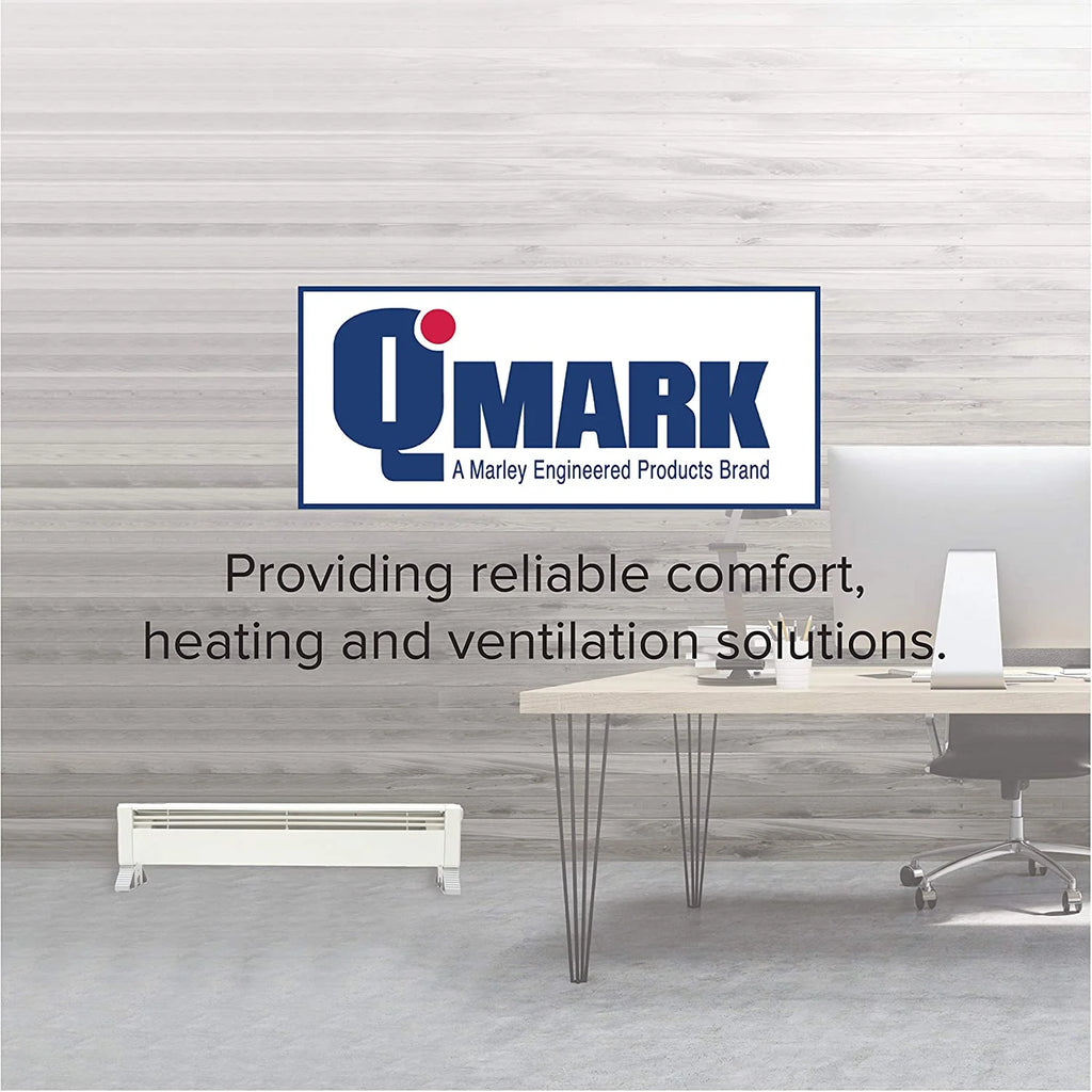 Qmark QTS1500T Toe Kick Heater 120V 1500W Under Cabinet Fan Forced R12692