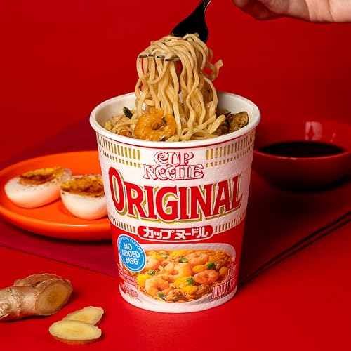 Nissin Cup Noodle Ramen Noodle Soup Original 2.4 oz (Pack of 6) R14680