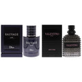Dior Christian Sauvage Elixir Men EDC Spray 2 oz & Valentino Uomo Born In Roma EDT Spray Men 3.4 oz