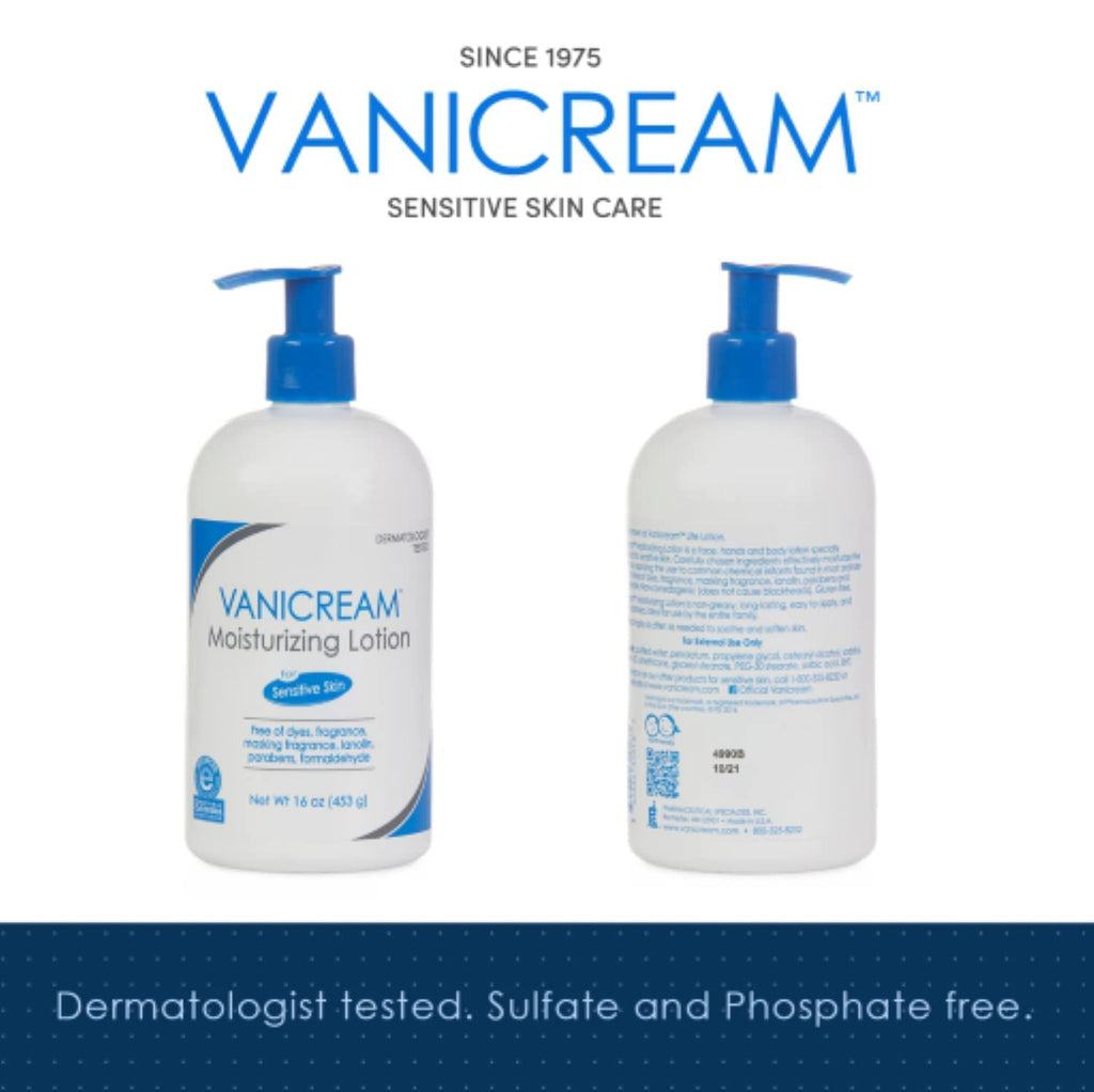 Vanicream Moisturizing Lotion for Sensitive Skin, 16 oz C784088