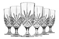 Godinger Iced Tea Beverage Glasses Cups, Dublin - 16 oz, Set of 6