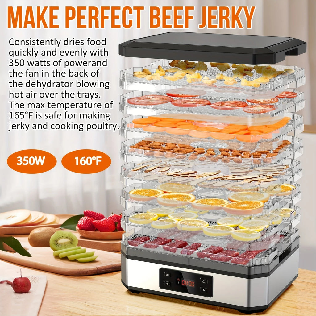 Food Dehydrator Digital Stainless Steel 400W C99739