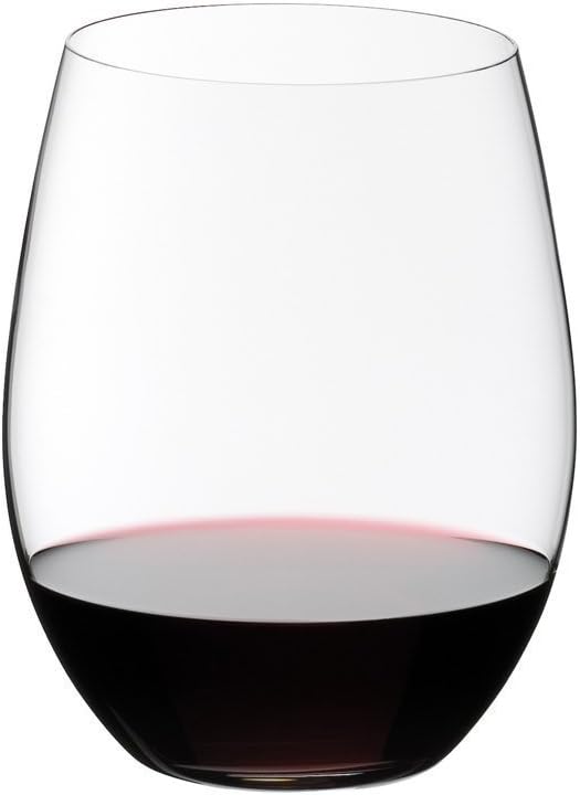 Riedel O Stemless Non-Crystal Cabernet/Merlot Wine Glass, Set of 6