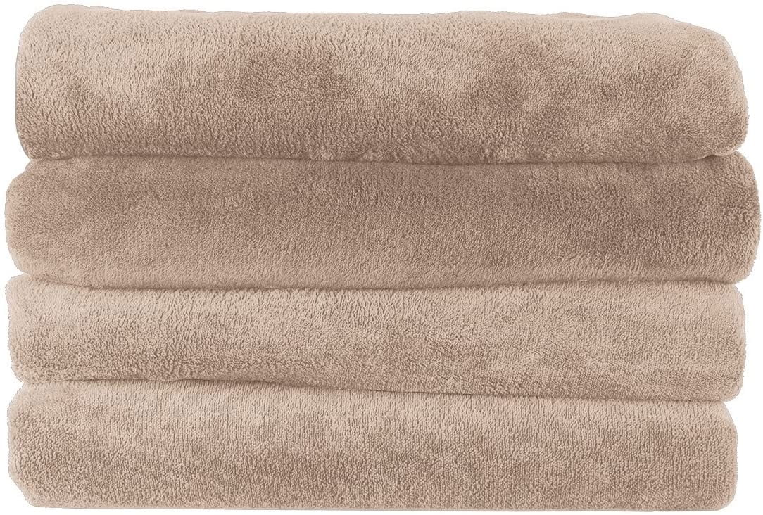 Sunbeam Microplush Electric Heated Throw Blanket Sand
