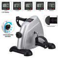 Under Desk Bike Pedal Exerciser Mini Exercise Bike for Arm/Leg Exercise, Pedal Exerciser for Seniors with LCD Display