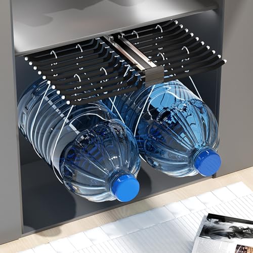 Black Trouser Hanger Extendable Pull-Out Rack O939