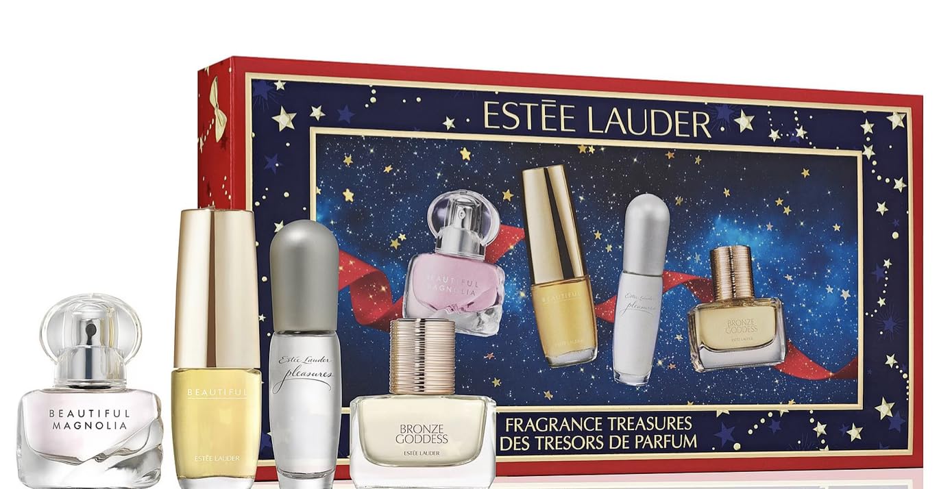 Estee Lauder Fragrance Treasures Fragrance Set, 4 Piece Mini Set